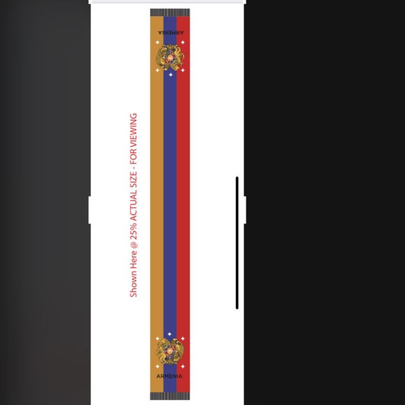 Armenian Soccer Scarf - New WRAPPED with Tags / Armenia Football Stole - Picture 9 of 17